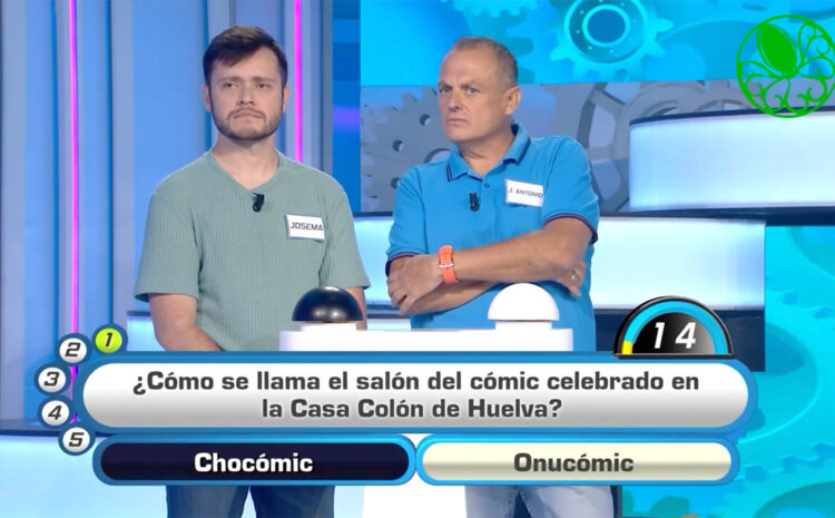  Chocómic se cuela en el programa Atrápame si puedes de Canal Sur TV